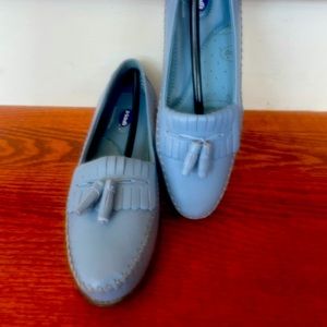 New in the box Dr Scholl’s loafers sky blue